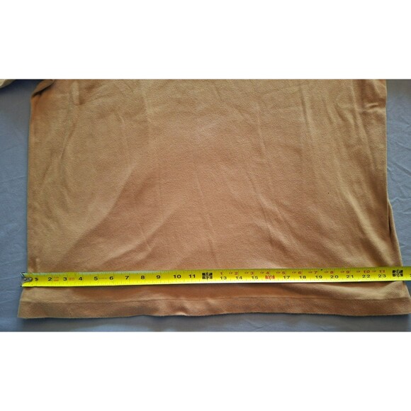 Lands' End Men's Golden Brown Polo Shirt Short Sleeve Size X-Large, EUC, XL - Picture 3 of 7